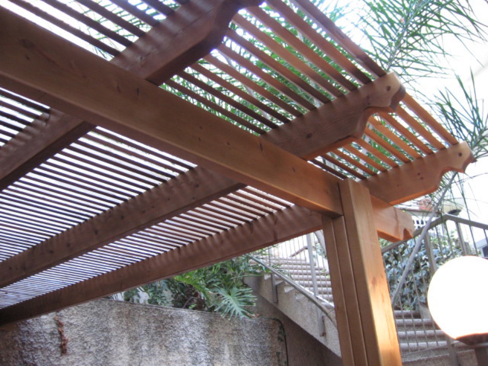 Garden pergola