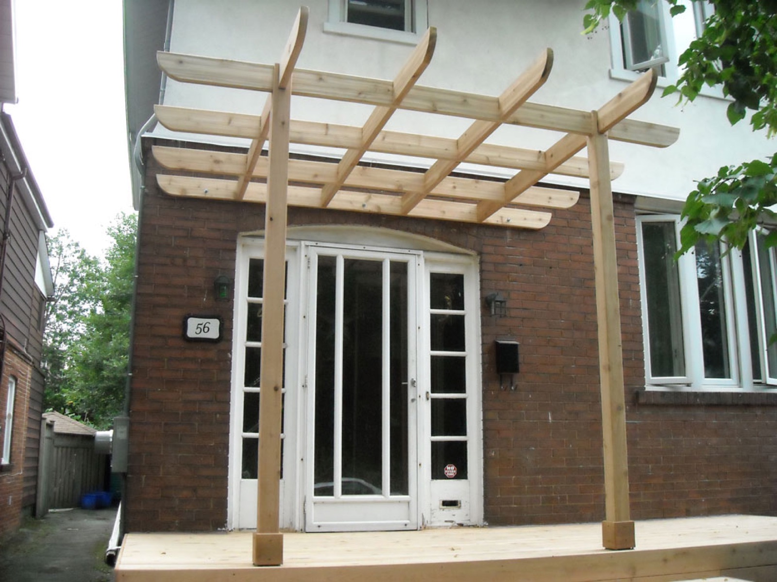 Pergola integration