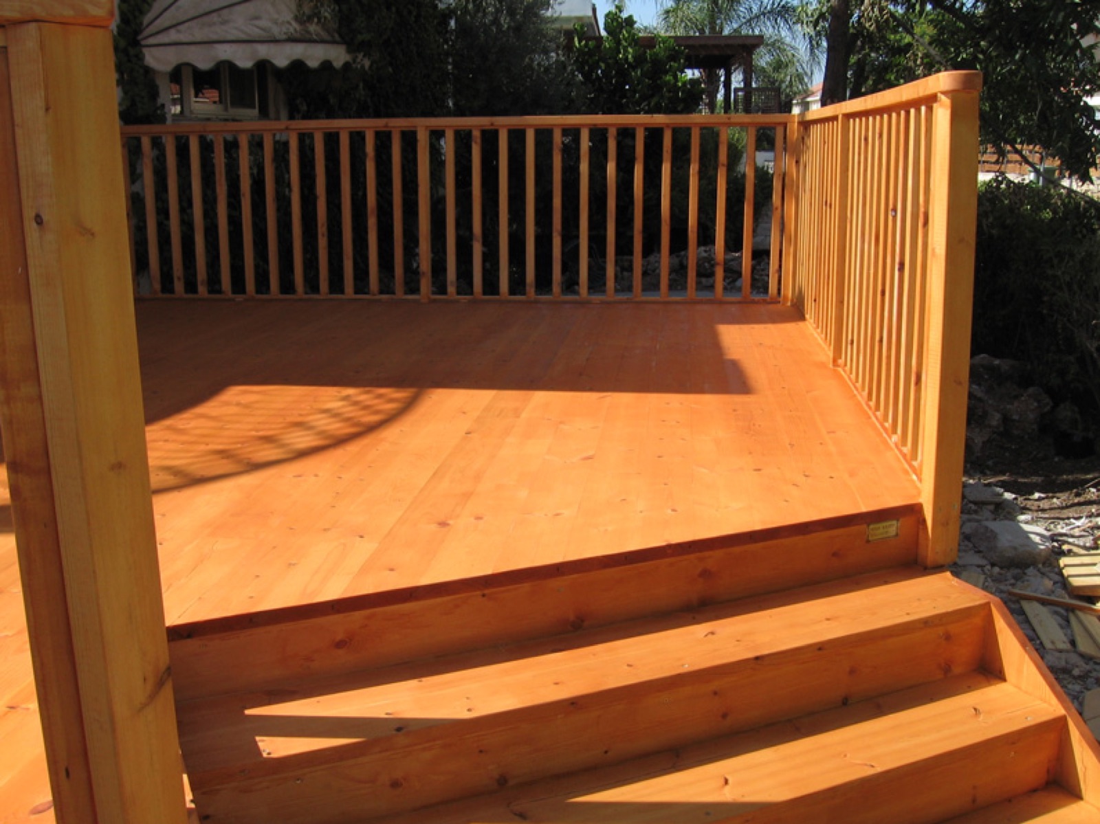 Custom newel detail