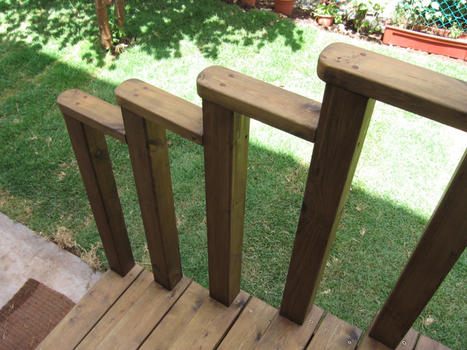 Custom hardwood staircase